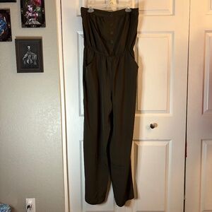Walter by Walter Baker Olive Jumpsuit size L